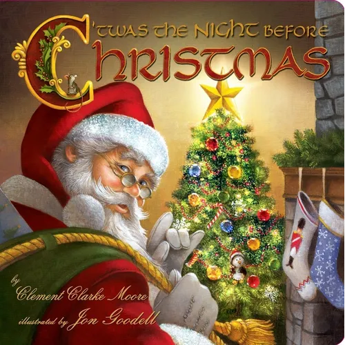 Twas the Night Before Christmas - Board Book