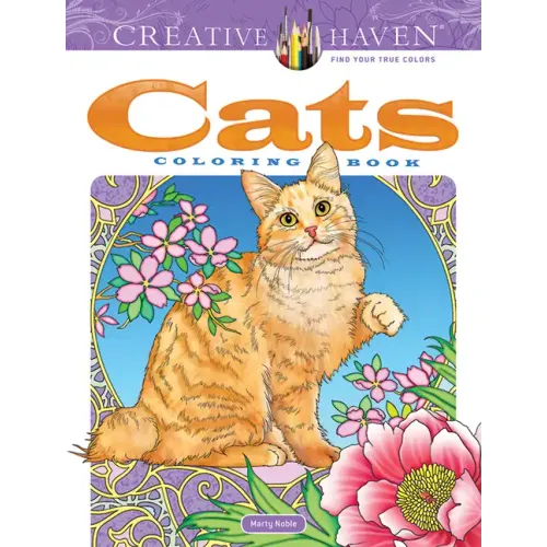 Creative Haven Cats Coloring Book - Paperback