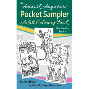 Artwork Anywhere Pocket Sampler: Adult Coloring Book - Paperback