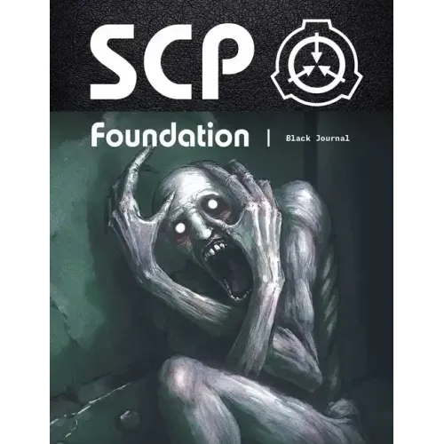 Scp Foundation Art Book Black Journal - Hardcover