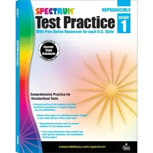 Spectrum Test Practice, Grade 1: Volume 61 - Paperback