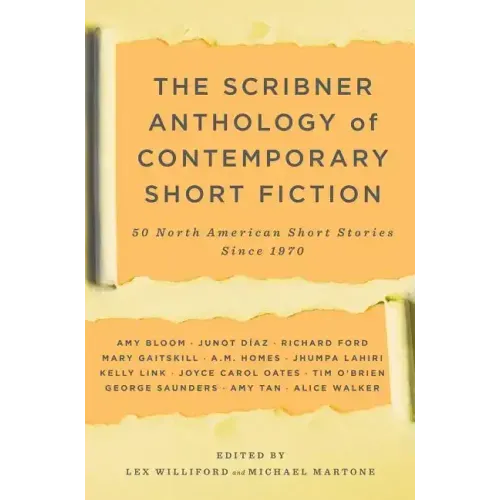 The Scribner Anthology of Contemporary Short Fiction: 50 North American Stories Since 1970 - Paperback