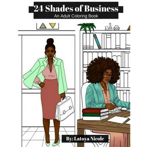 24 Shades of Business: An Adult Coloring Book - Paperback