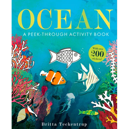 Ocean: A Peek-Through Activity Book: With Over 200 Stickers - Paperback