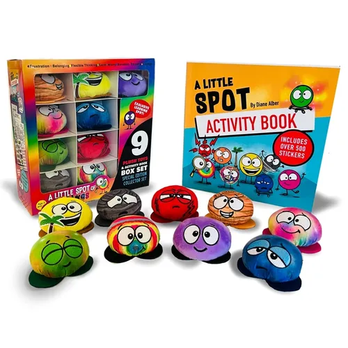 A Little Spot of Feelings 9 Plush Toys with Activity Book Box Set - Paperback