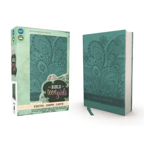 Bible for Teen Girls-NIV: Growing in Faith, Hope, and Love - Imitation Leather