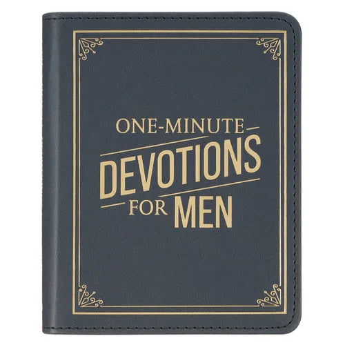 One-Minute Devotions for Men - Leather