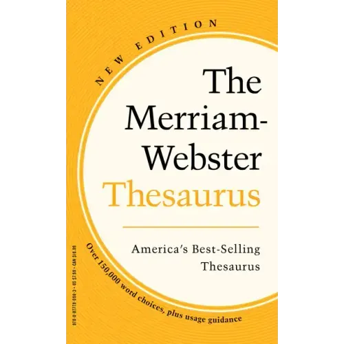 The Merriam-Webster Thesaurus - Paperback