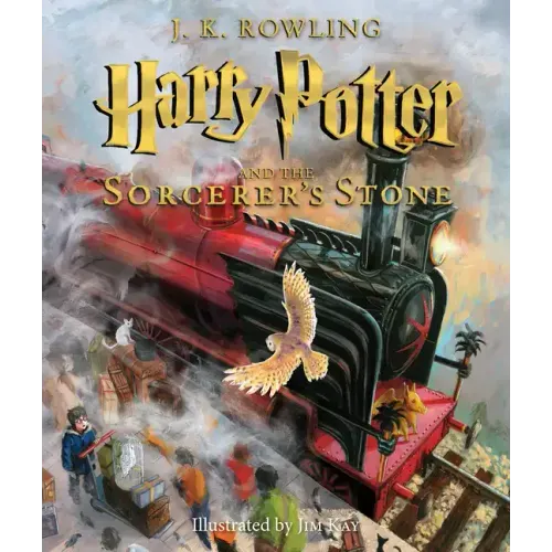 Harry Potter and the Sorcerer's Stone: The Illustrated Edition (Harry Potter, Book 1): Volume 1 - Hardcover