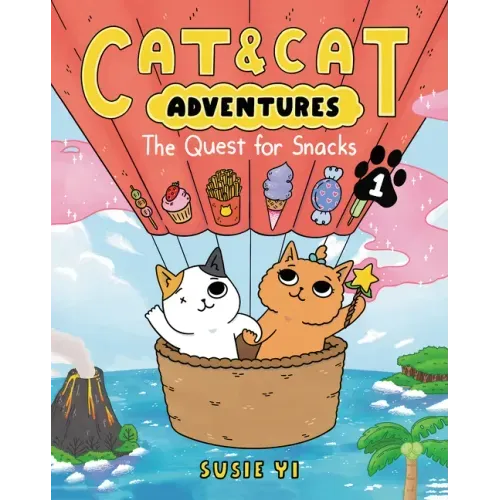 Cat & Cat Adventures: The Quest for Snacks: A Graphic Novel - Paperback