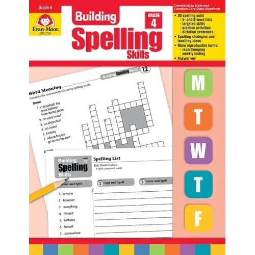 Building Spelling Skills, Grade 4 Teacher Edition - Paperback