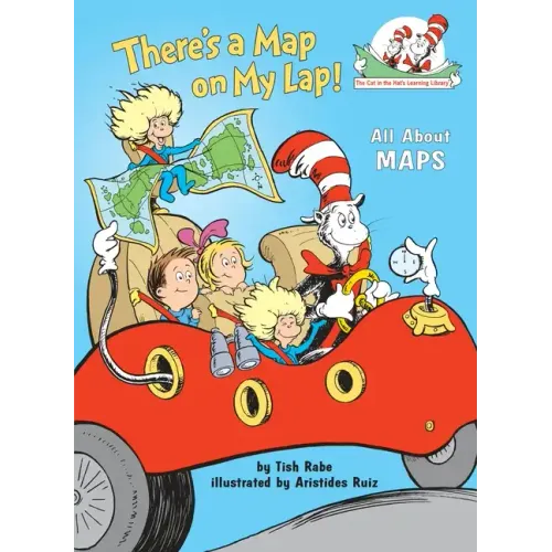 There's a Map on My Lap! All about Maps - Hardcover