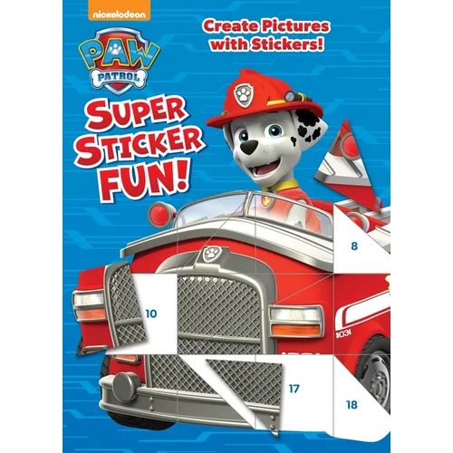 Paw Patrol Super Sticker Fun! (Paw Patrol) - Paperback