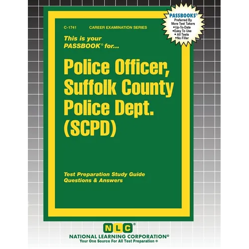 Police Officer, Suffolk County Police Dept. (SCPD) - Paperback