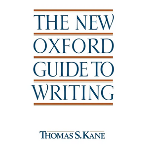 The New Oxford Guide to Writing - Paperback