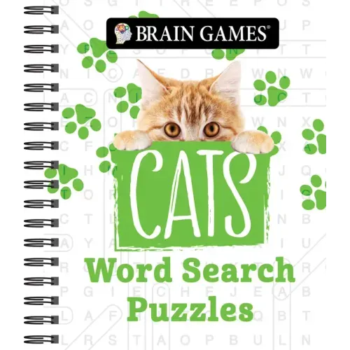 Brain Games - Cats Word Search Puzzles - Spiral