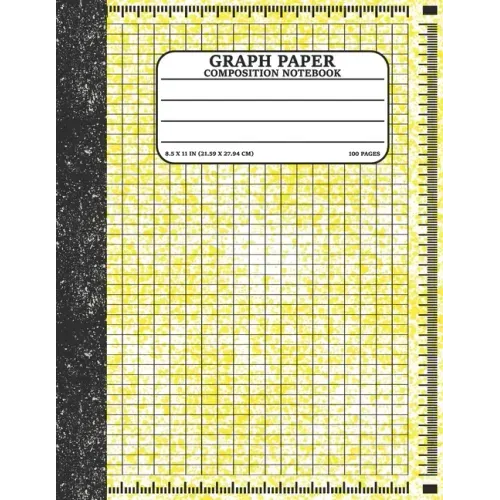 Graph Paper Composition Notebook: Math and Science Lover Graph Paper Cover Watercolor (Quad Ruled 4 squares per inch, 100 pages) Birthday Gifts For Ma - Paperback