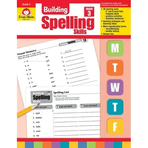 Building Spelling Skills, Grade 3 Teacher Edition - Paperback