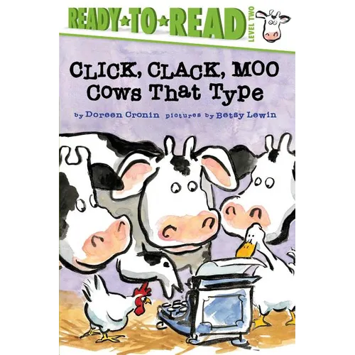 Click, Clack, Moo/Ready-To-Read Level 2: Cows That Type - Paperback