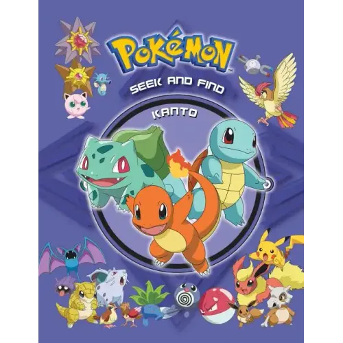 Pokémon Seek and Find: Kanto - Hardcover