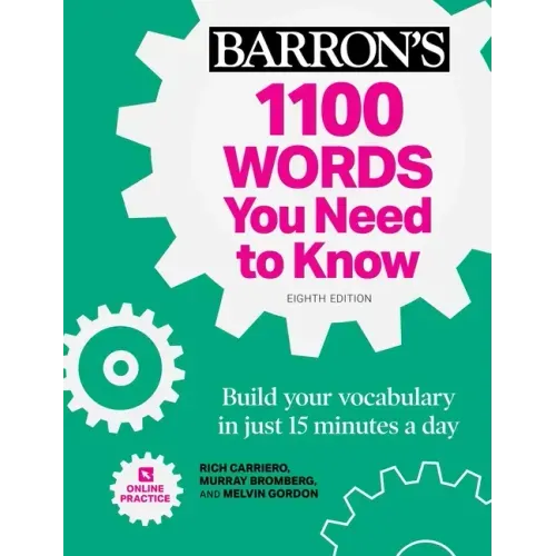 1100 Words You Need to Know + Online Practice: Build Your Vocabulary in Just 15 Minutes a Day! - Paperback
