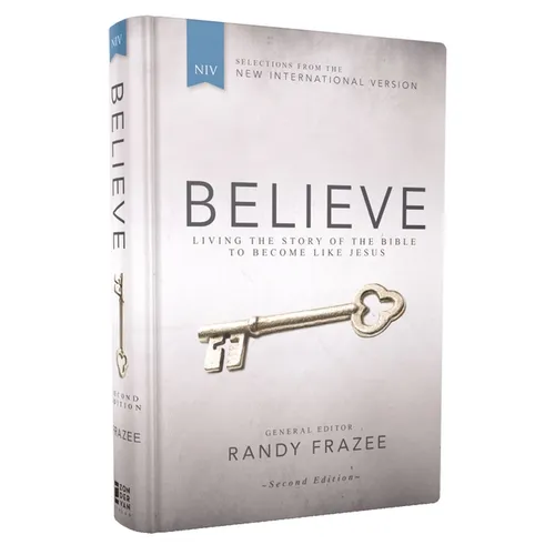 Niv, Believe, Hardcover: Living the Story of the Bible to Become Like Jesus - Hardcover