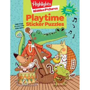 Playtime Sticker Puzzles - Paperback