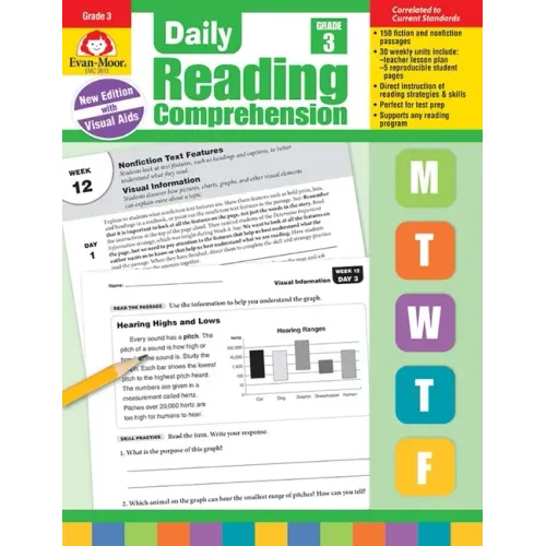 Daily Reading Comprehension, Grade 3 Teacher Edition - Paperback