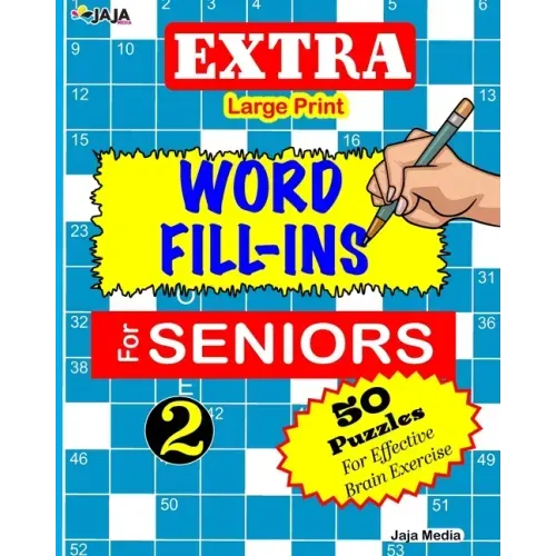 EXTRA Large Print WORD FILL-INS FOR SENIORS: Vol. 2 - Paperback