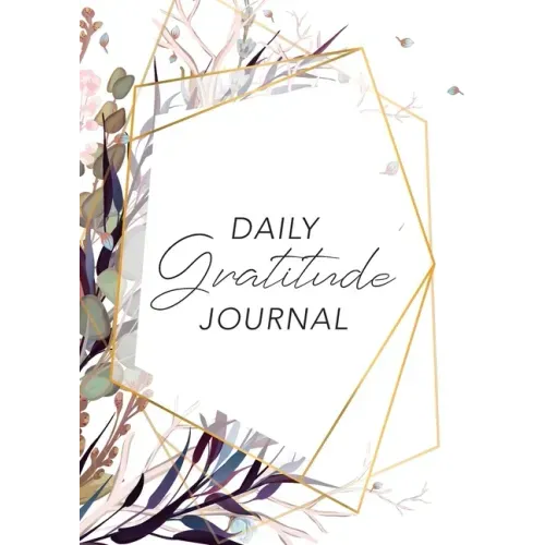Daily Gratitude Journal: (Purple Flowers with Callout) A 52-Week Guide to Becoming Grateful - Paperback