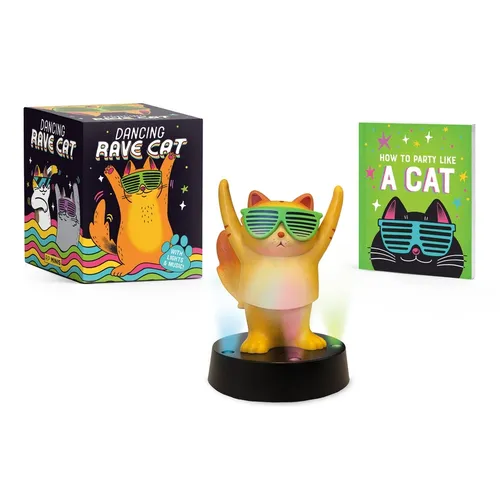 Dancing Rave Cat: With Lights & Music! - Paperback
