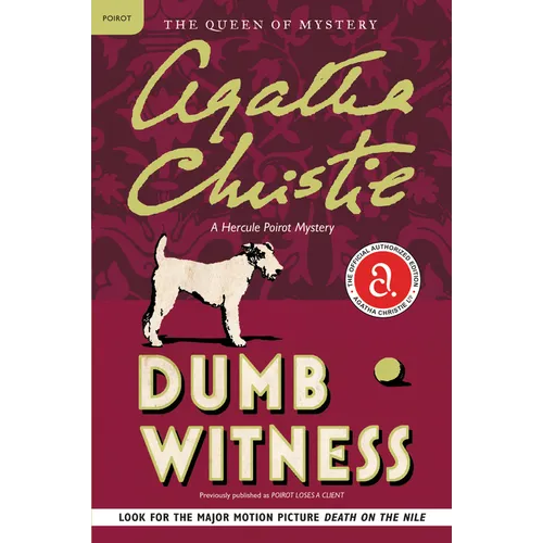 Dumb Witness: A Hercule Poirot Mystery: The Official Authorized Edition - Paperback