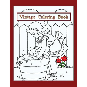 Vintage Coloring Book: Vintage drawings from 1944 - Paperback