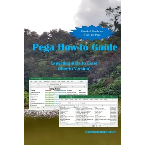 Pega How-to Guide: Exporting Data to Excel (How-to Version) - Paperback