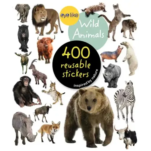 Eyelike Stickers: Wild Animals - Paperback