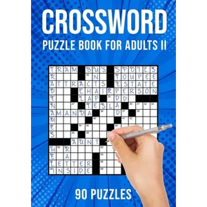 Crossword Puzzle Book for Adults II: Cross Word Activity Puzzlebook 90 Puzzles (US Version) - Paperback