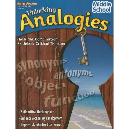 Unlocking Analogies Reproducible Middle School - Paperback