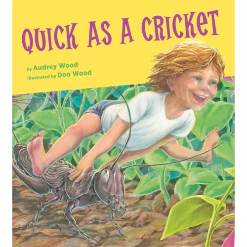 Quick as a Cricket Board Book - Board Book