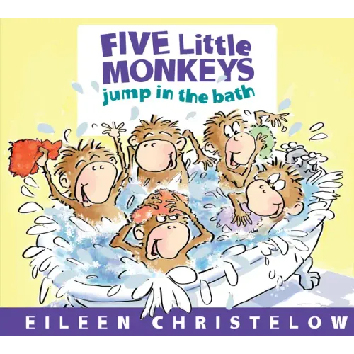 Five Little Monkeys Jump in the Bath - Board Book