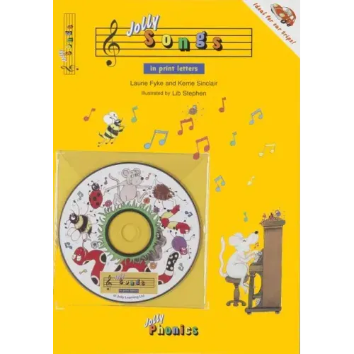 Jolly Songs: Book & CD in Print Letters (American English Edition) - Paperback