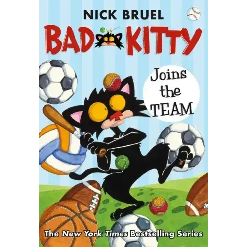 Bad Kitty Joins the Team (Classic Black-And-White Edition) - Hardcover