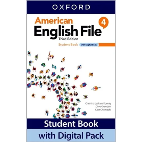 American English File 3e Student Book Level 4 Digital Pack - Paperback