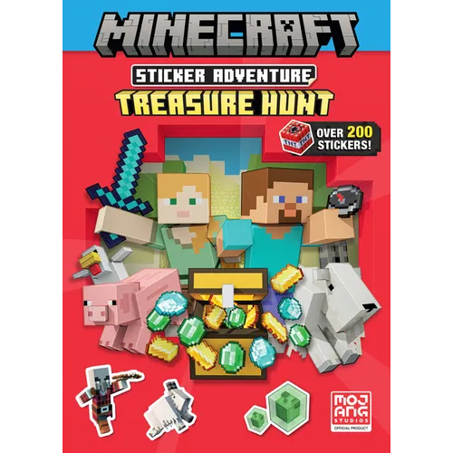 Minecraft Sticker Adventure: Treasure Hunt (Minecraft) - Paperback