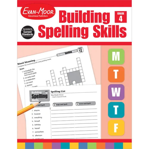Building Spelling Skills Grade 4 Te - Paperback