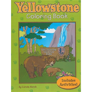 Yellowstone Coloring Book - Paperback