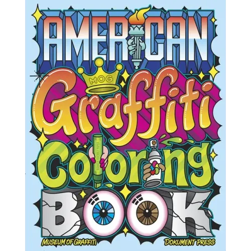 American Graffiti Coloring Book - Paperback