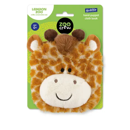 Hand-Puppet Cloth Book Giraffe - Paperback