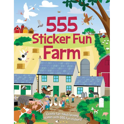 555 Sticker Fun - Farm - Paperback