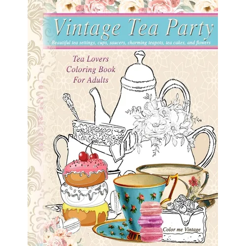 Vintage Tea Party - Paperback