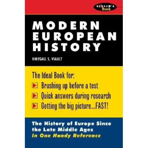 Schaum's Outline of Modern European History - Paperback